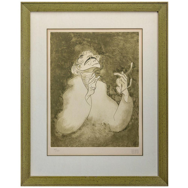 Product Photography Of Hirschfeld Lithograph