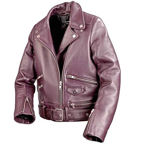 Invisible Mannequin Product Photography Of Red Leather Jacket
