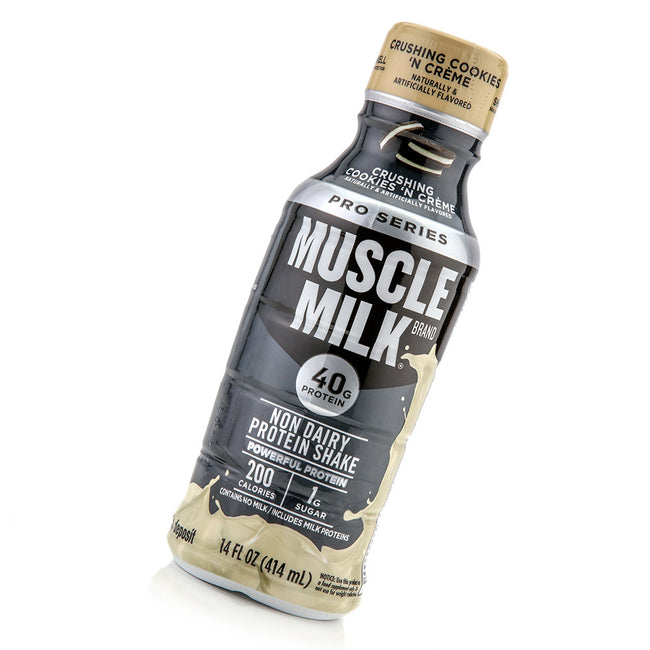 Product Photo Of A Bottle Of Muscle Milk