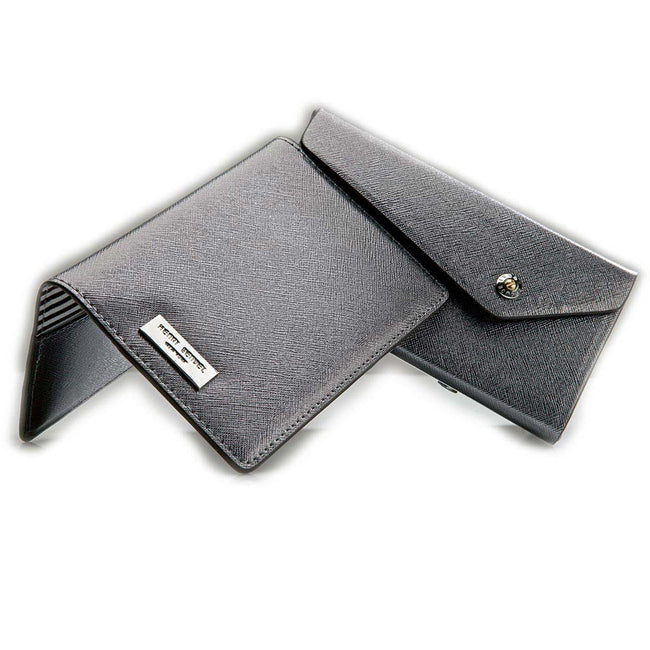 Product Photography Of Bendells Black Leather Wallets