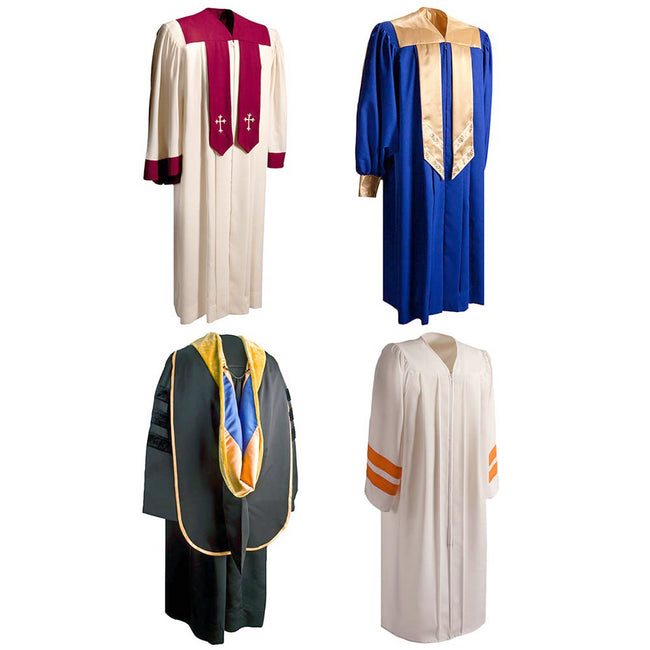 Product Photo Grouping Of Graduation Gowns