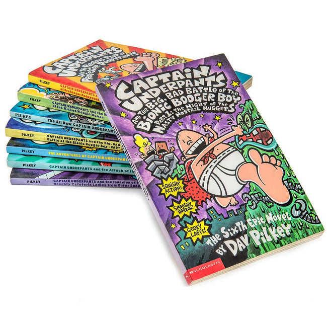 Group Product Photo Of Captain Underpants Books